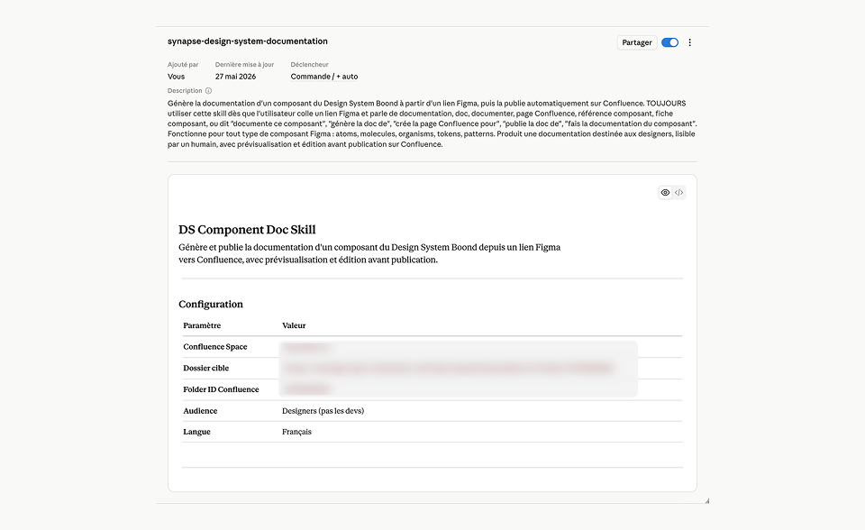 Documentation Confluence